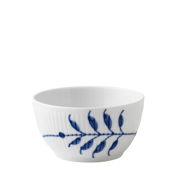 Royal Copenhagen Blå Mega riflet sukkerskål - 10 cl. - Bahne